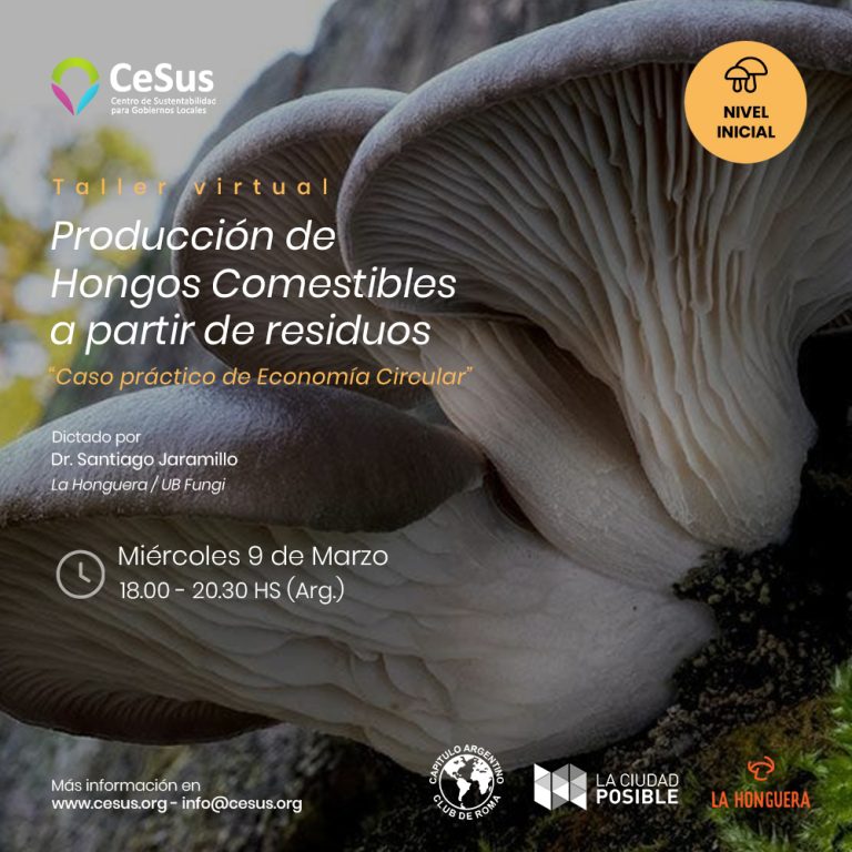 Producci N De Hongos Comestibles A Partir De Residuos Domiciliarios Cesus